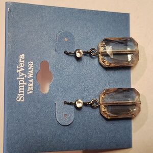 Simply Vera Vera Wang Crystal Drop Earrings